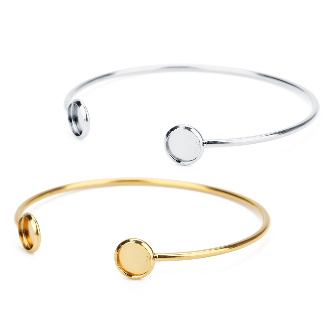 16.6cm Stainless Steel Bracele - Cuff Bangle Bracelet recensie en prijs