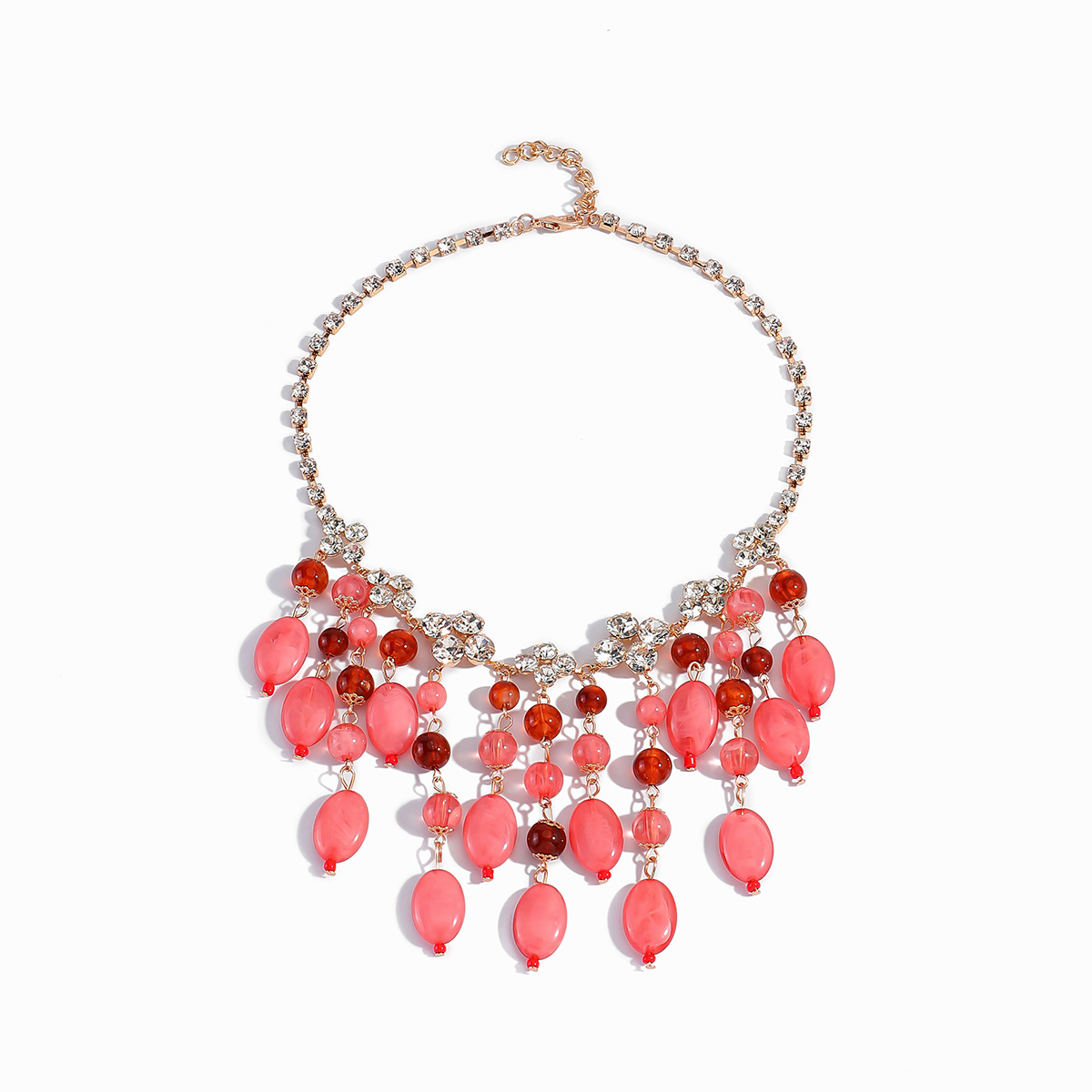 Trendy Pink Red Teardrop Beade - Jewelry & Watches Sp Z Oo Ul Frezerów 3 recensie en prijs