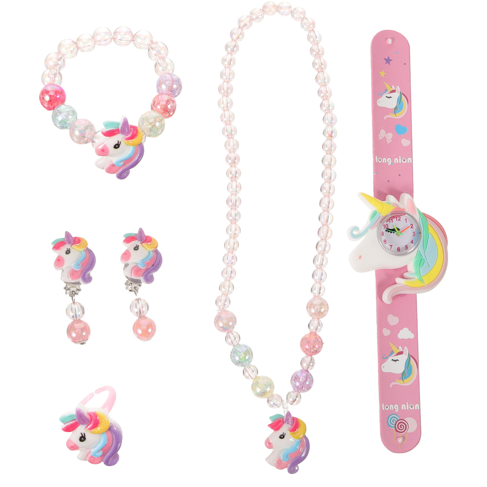 1Set Unicorn Jewelry Set for A - Jewelry Y Watches recensie en prijs