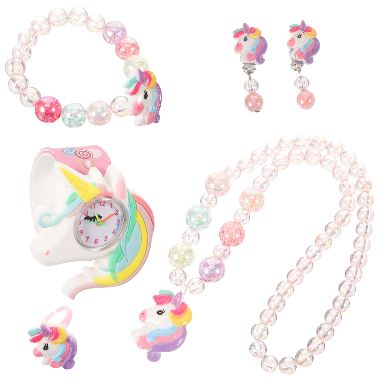 1Set Unicorn Jewelry Set for A - Jewelry Y Watches recensie en prijs