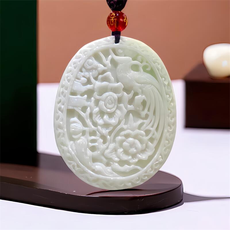 White Natural Real Jade Flower - Luxury Gifts Jewelry & Watches Namfleg Mostar recensie en prijs