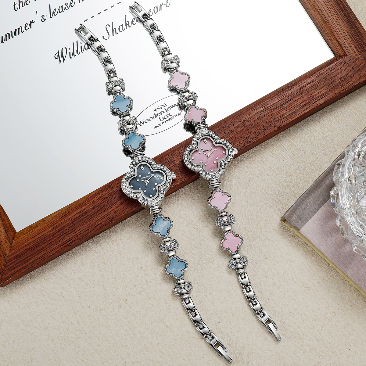 Luxury Four leaf Clover Women' - Jewelry Diamond Watches recensie en prijs