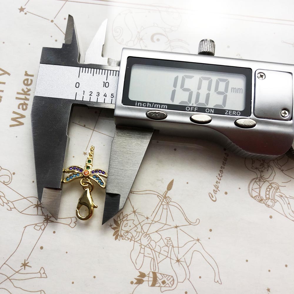 Dragonfly Charm Pendant Autumn - Paradise Jewelry & Watches Llc Miami Photos recensie en prijs