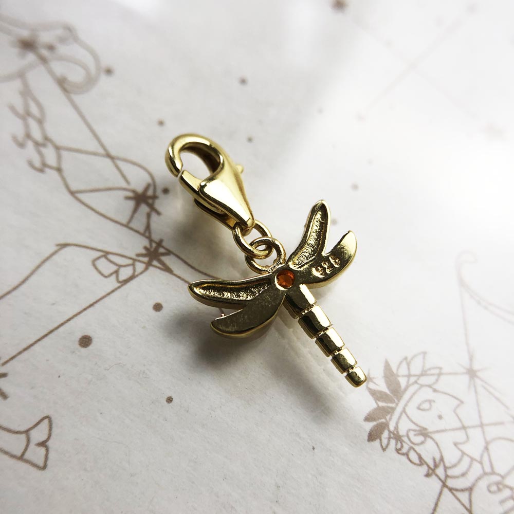 Dragonfly Charm Pendant Autumn - Paradise Jewelry & Watches Llc Miami Photos recensie en prijs