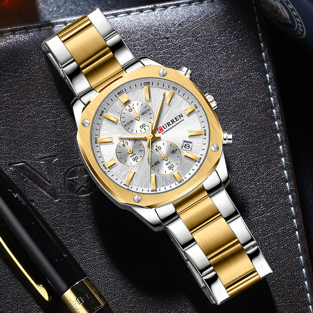 CURREN Modern Men's 42mm Sport - Jewellery Watches recensie en prijs