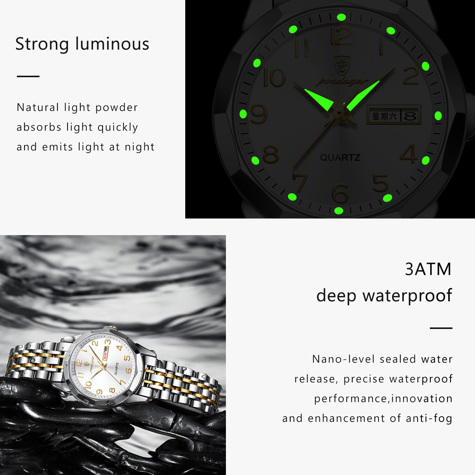 POEDAGAR Elegant Ladies Watche - High Jewelry Watches recensie en prijs