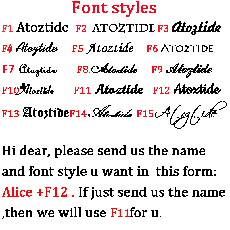 Atoztide Personalized Custom N - Cuff Bangle Bracelet recensie en prijs