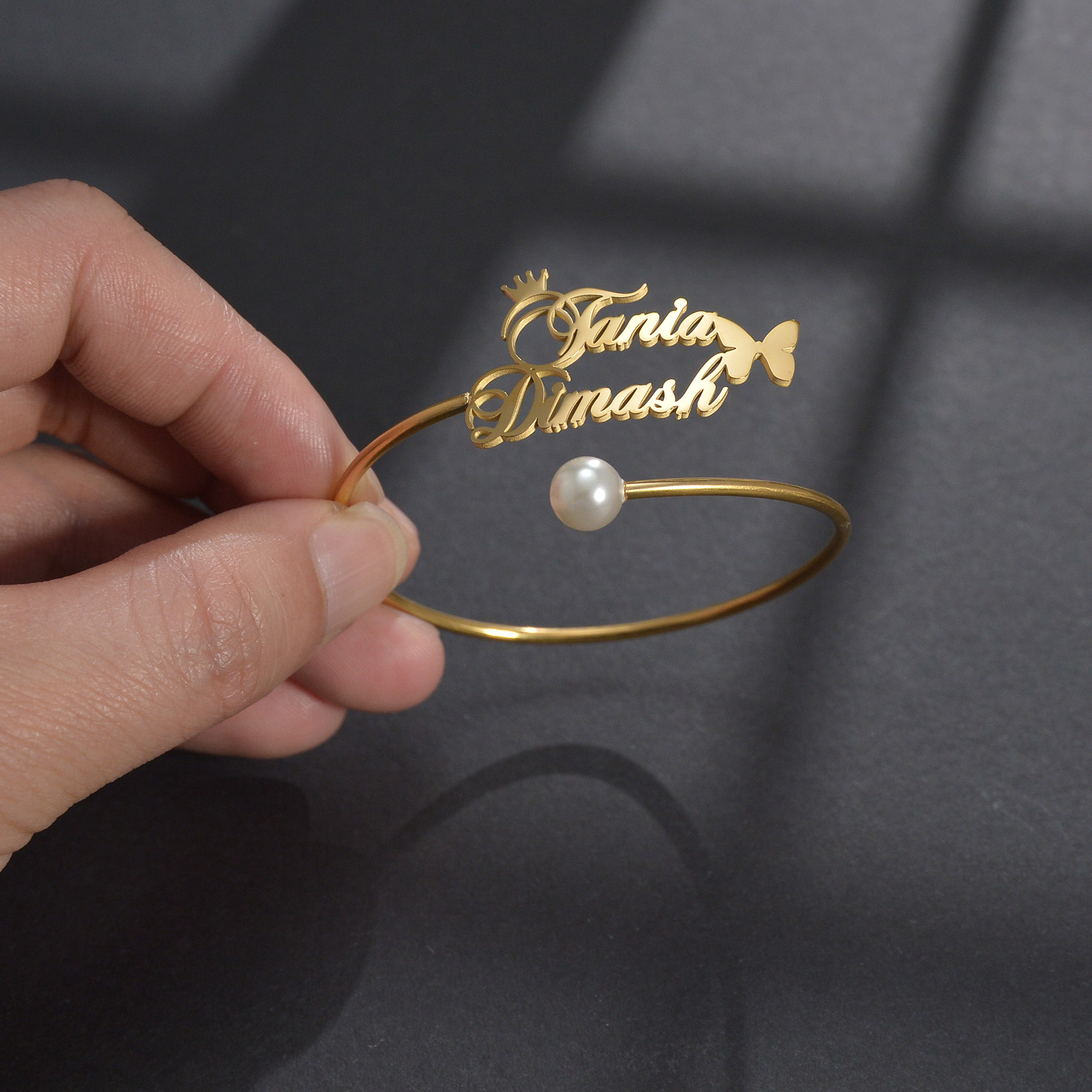 Atoztide Personalized Custom N - Cuff Bangle Bracelet recensie en prijs