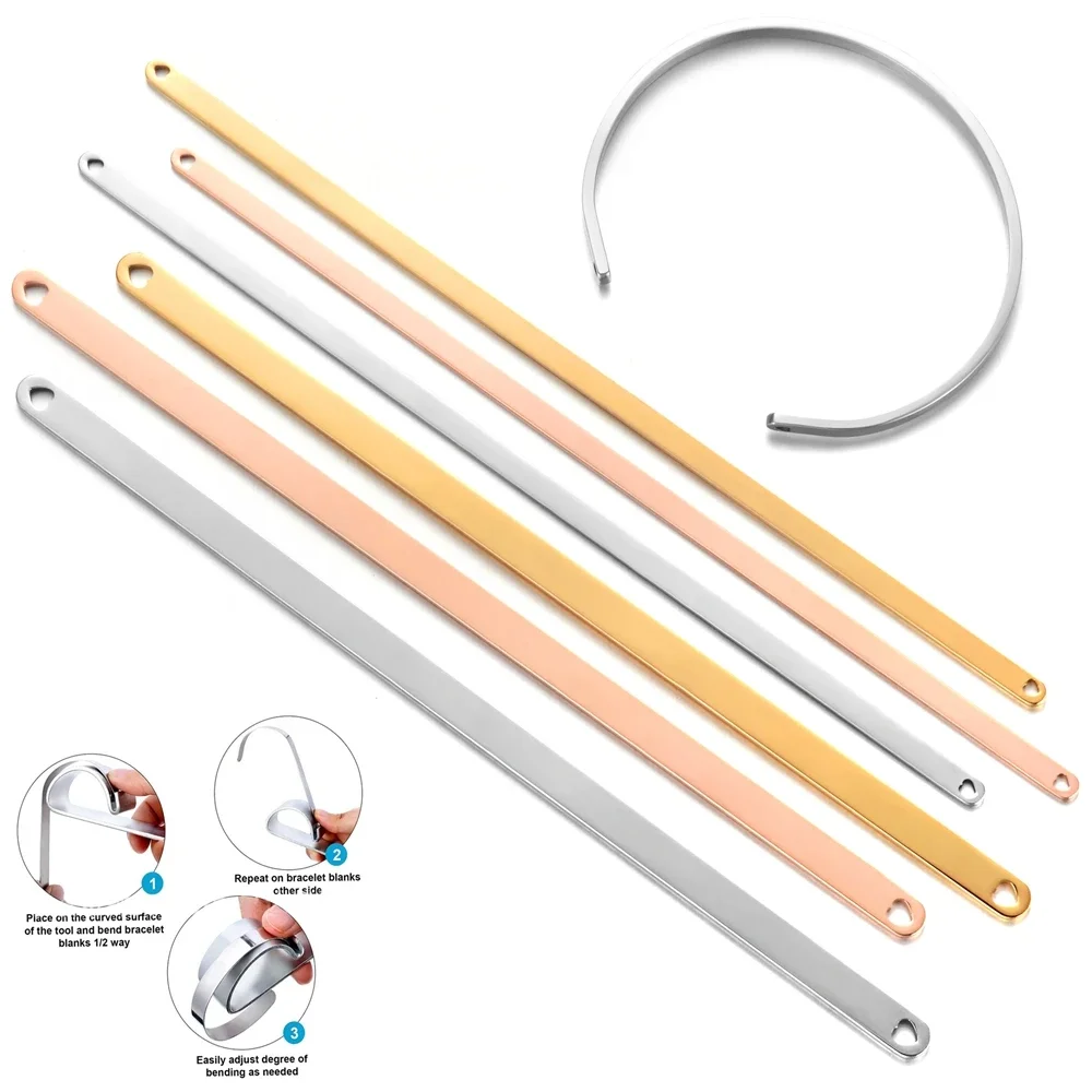 Stainless Steel Straight Cuff  - Cuff Bangle Bracelet recensie en prijs