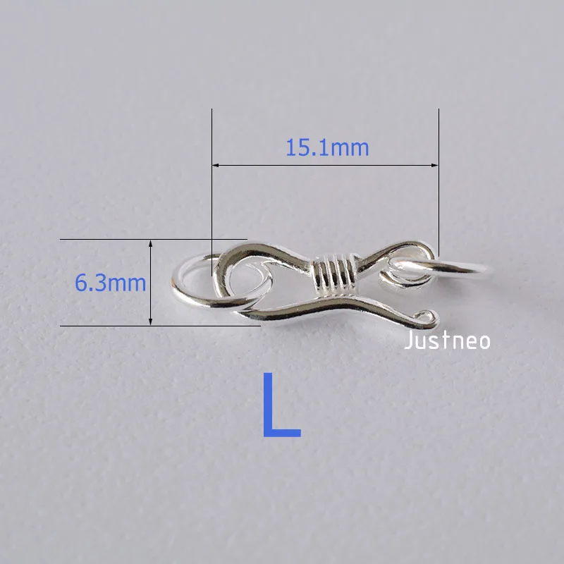 Sterling Silver S Hook & Eye F - Sterling Silver Ring recensie en prijs