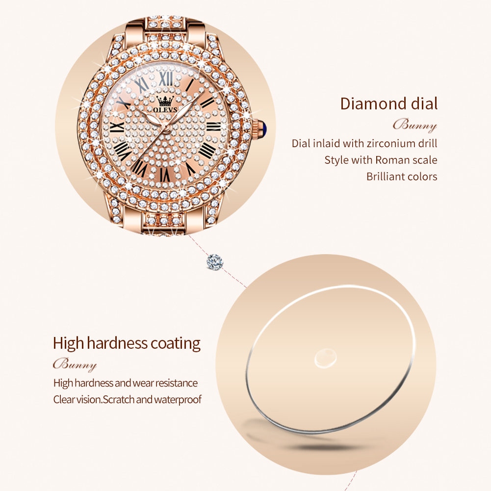 OLEVS 9943 Luxury All Diamond  - Jewelry Diamond Watches recensie en prijs