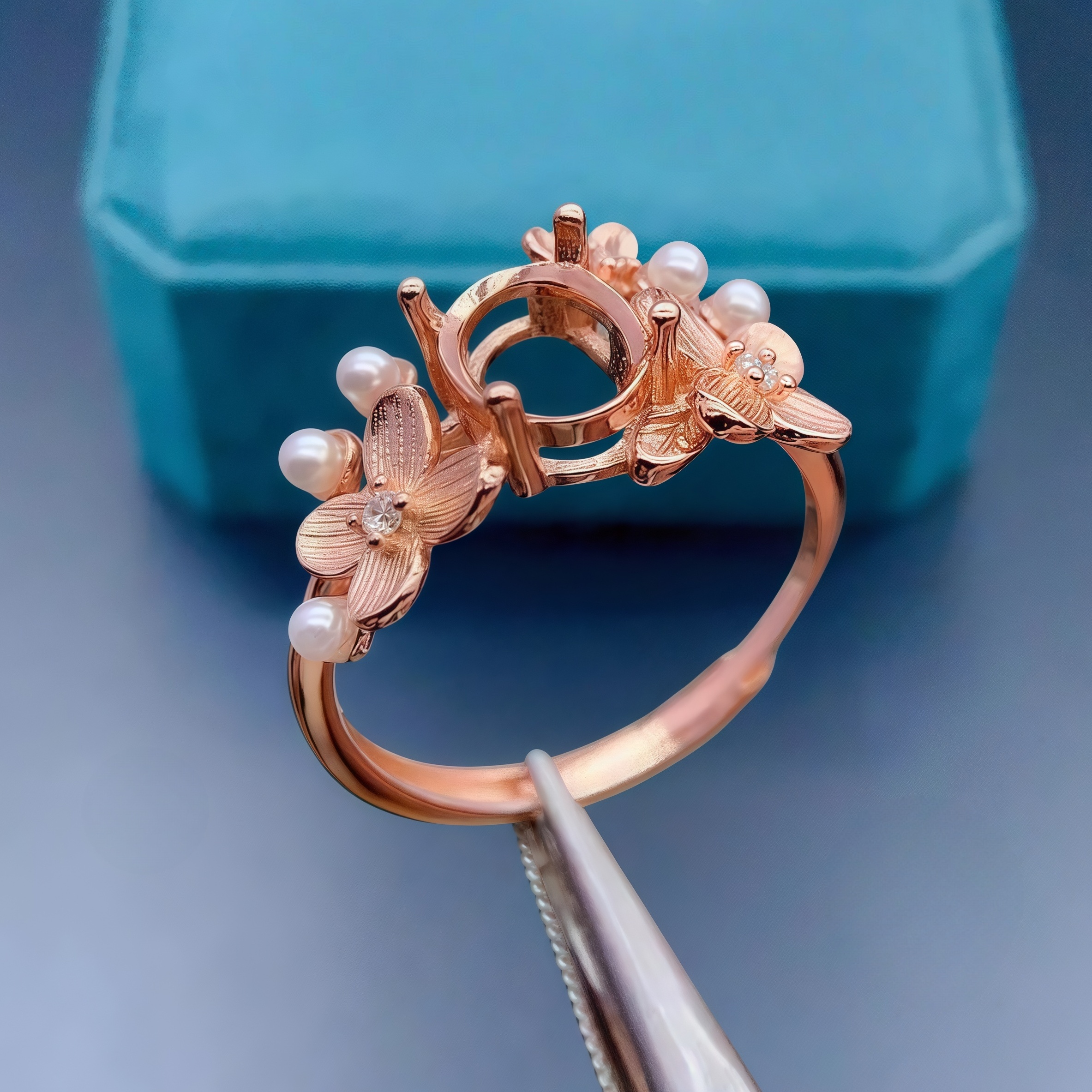 Setting 6*8mmEllipse Stone Fas - Sterling Silver Ring recensie en prijs